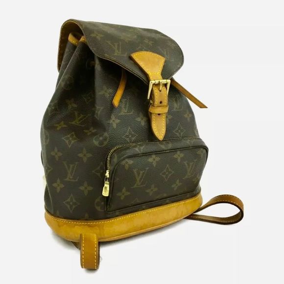 Authentic Louis Vuitton Montsouri Backpack MM - Picture 3 of 10